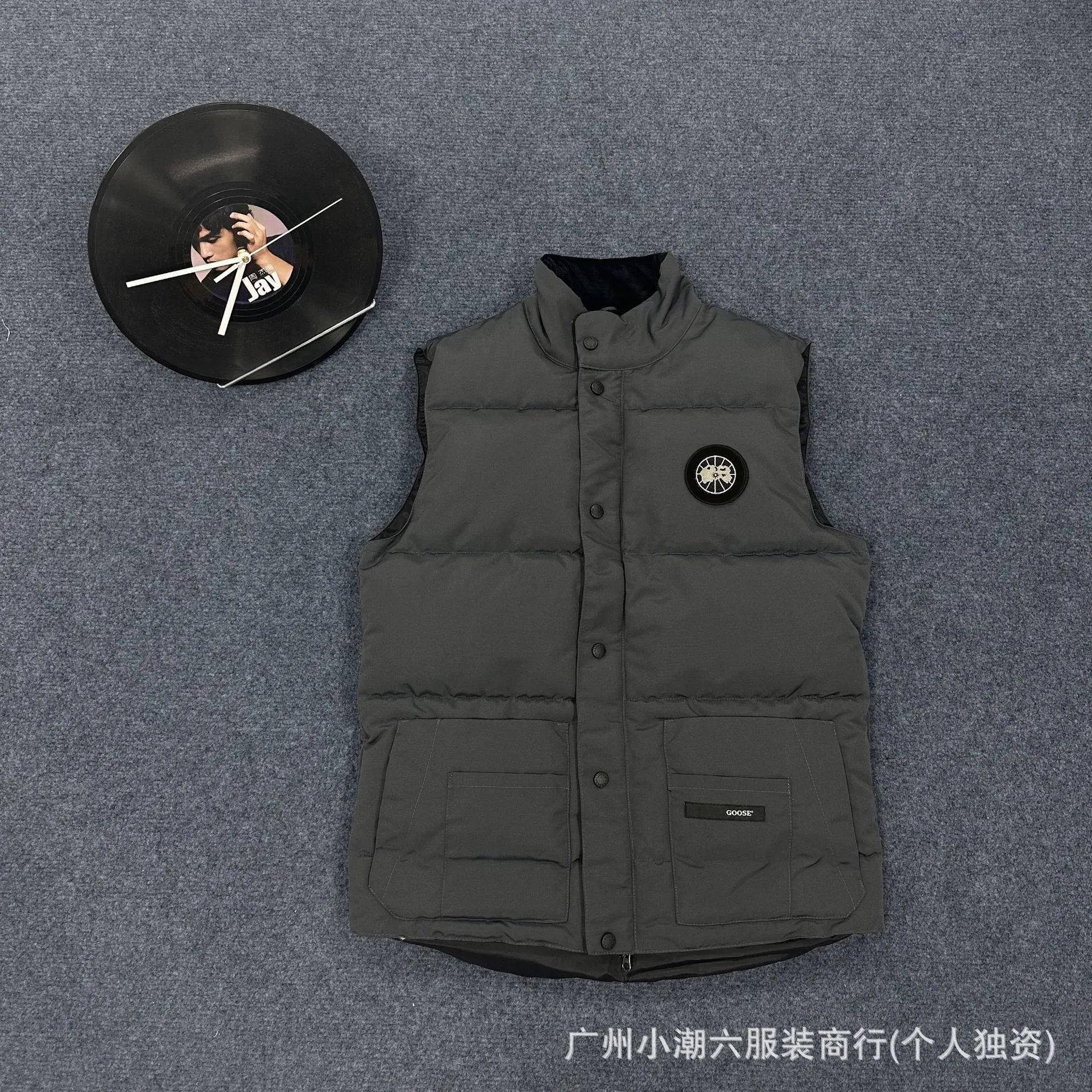 Cold Shoulder Puffer Vest photo 4