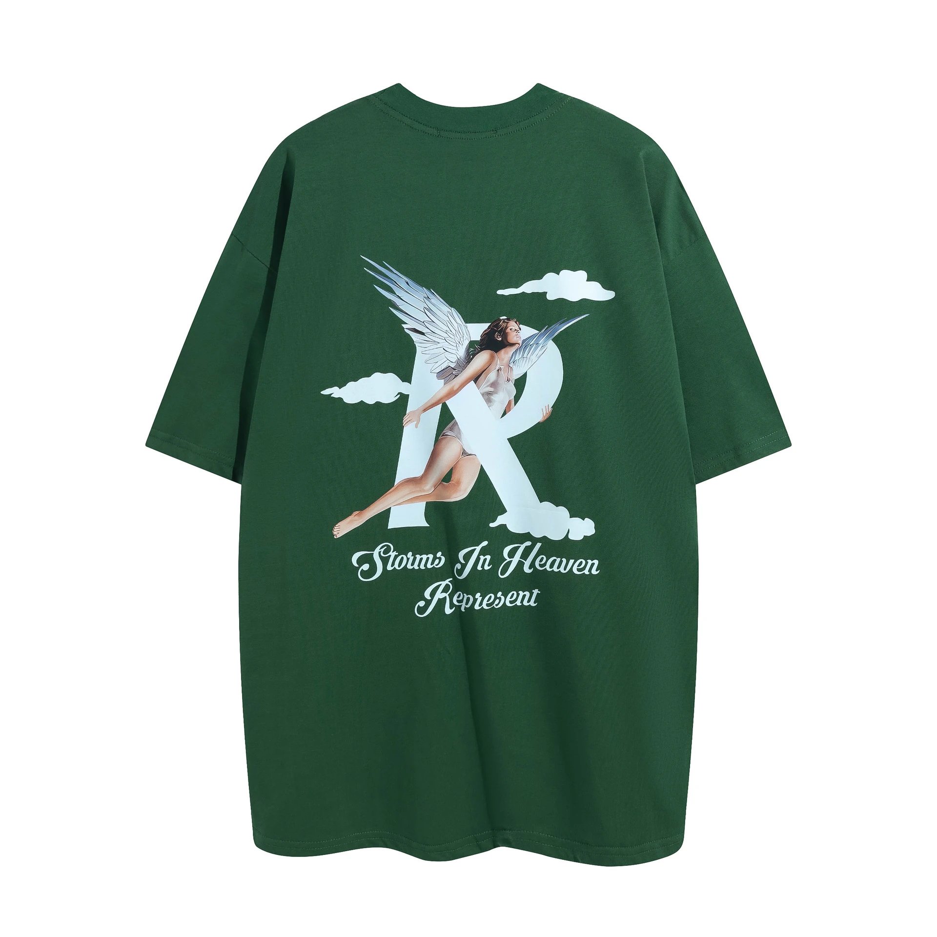 Angel Print Loose T-Shirt photo 4