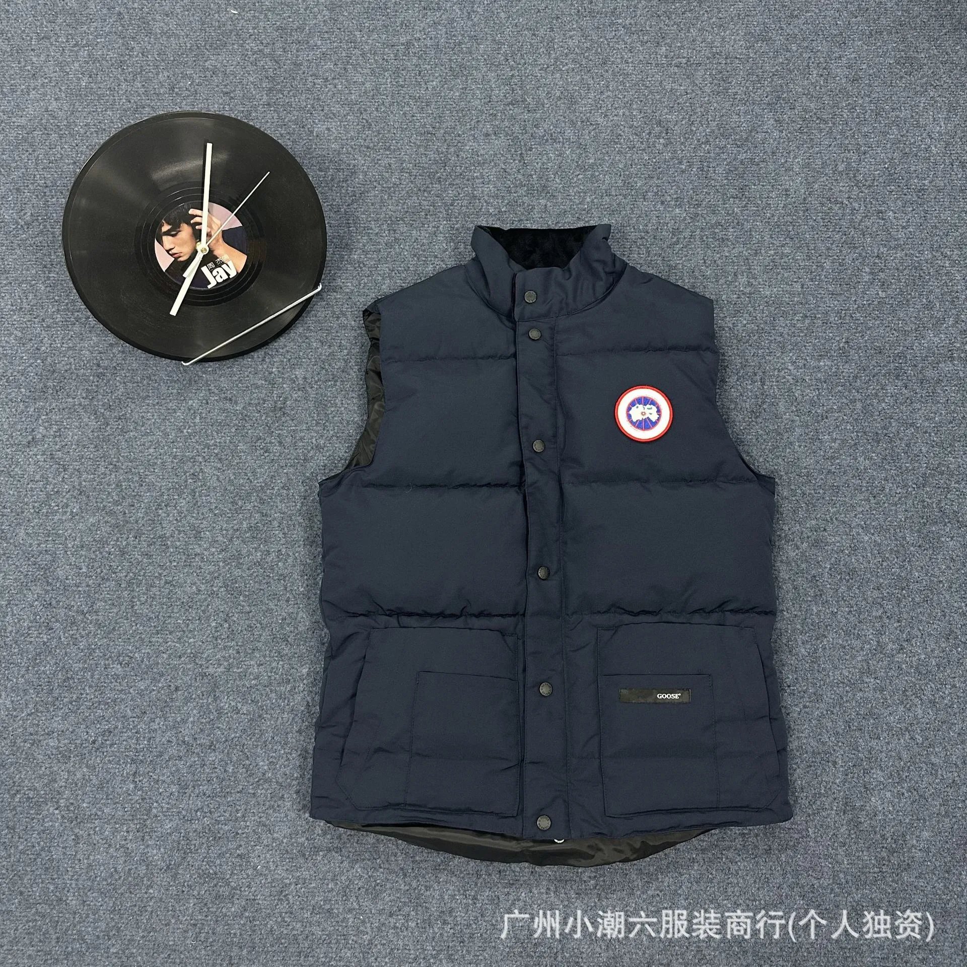 Cold Shoulder Puffer Vest photo 5