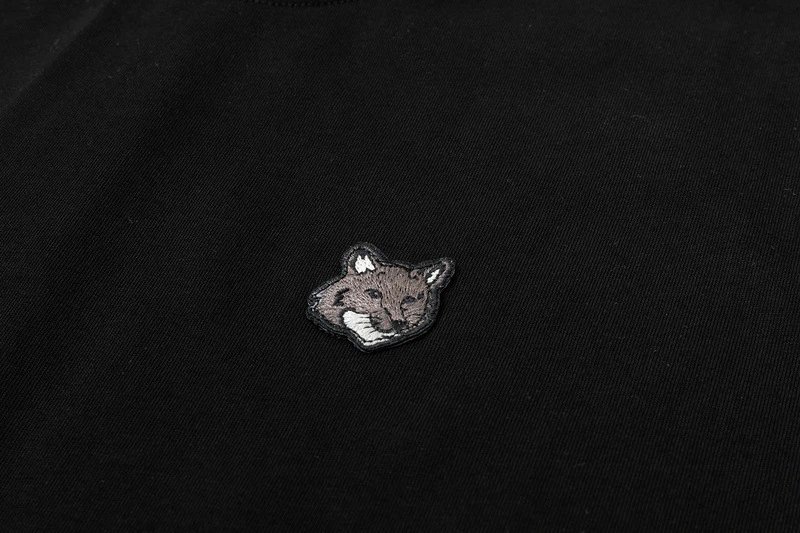 Maison Kitsuné Fox Embroidery T-Shirt Army Green - 25