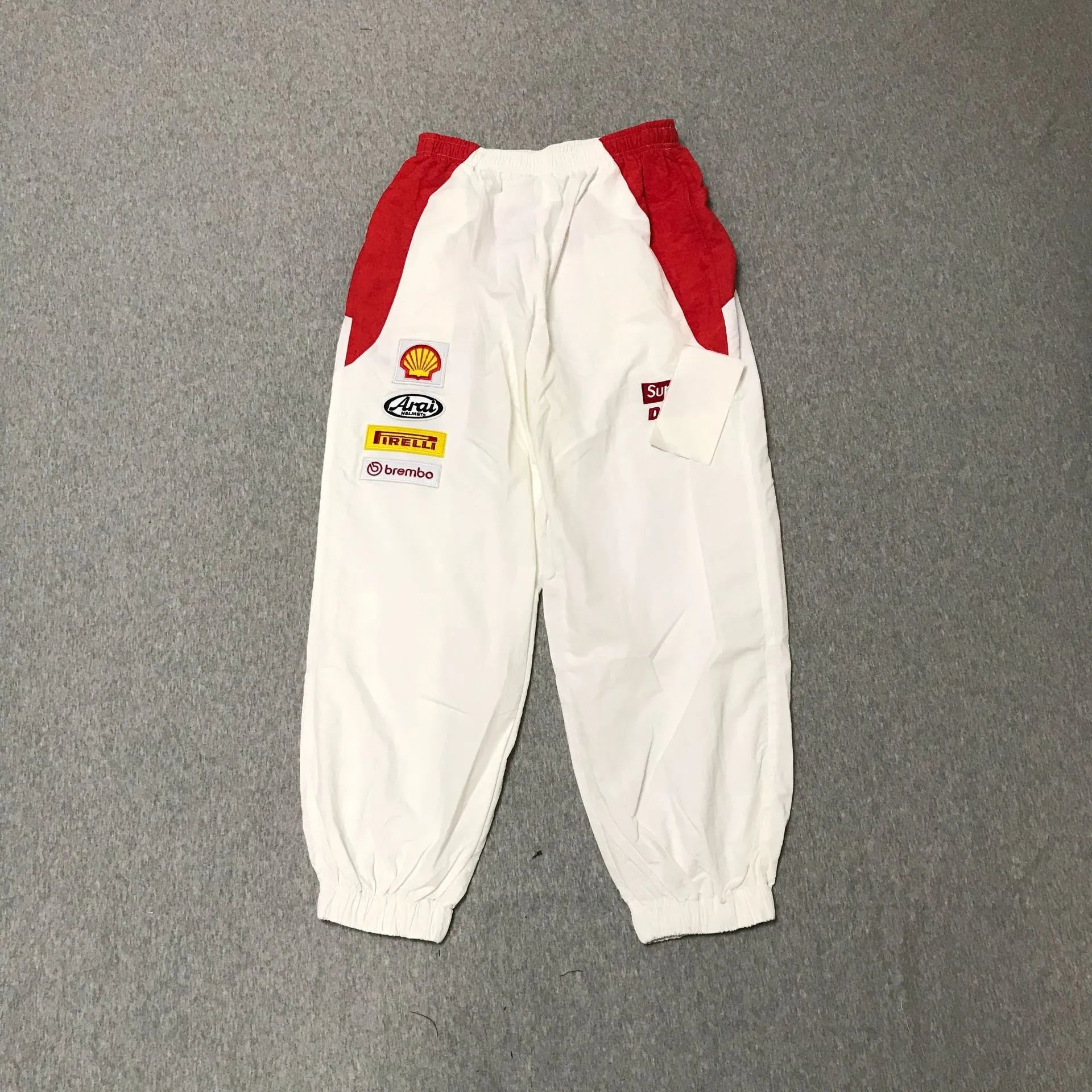 Supreme Jackets Hooded color-block logo-print jacket image 10