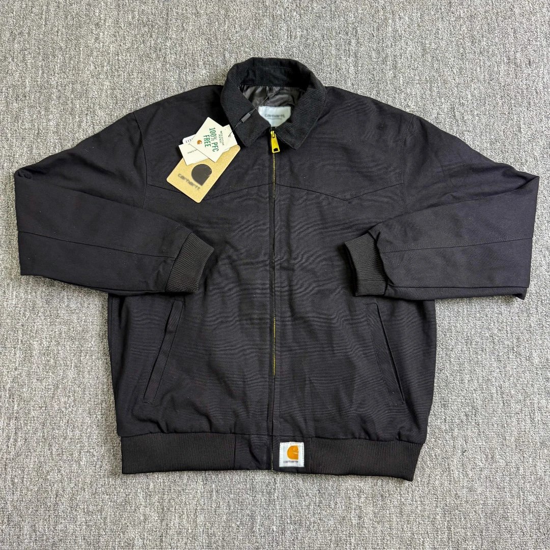 Vintage Washed Canvas Denim Jacket photo 2