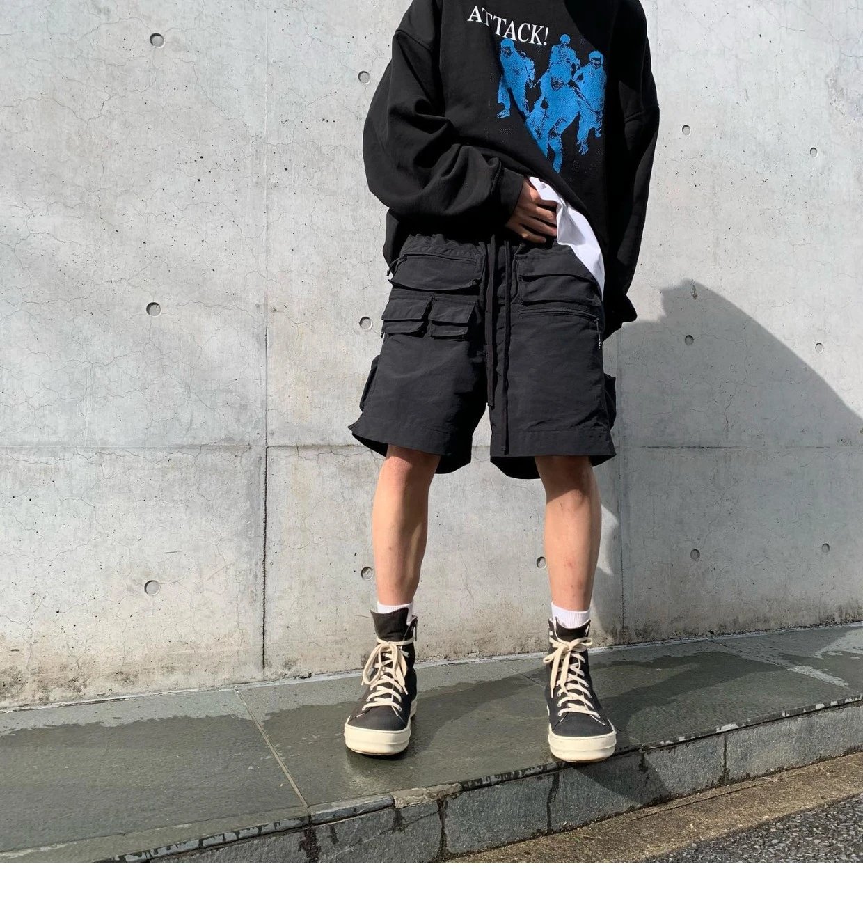 Multi Pocket Cargo Shorts photo 7