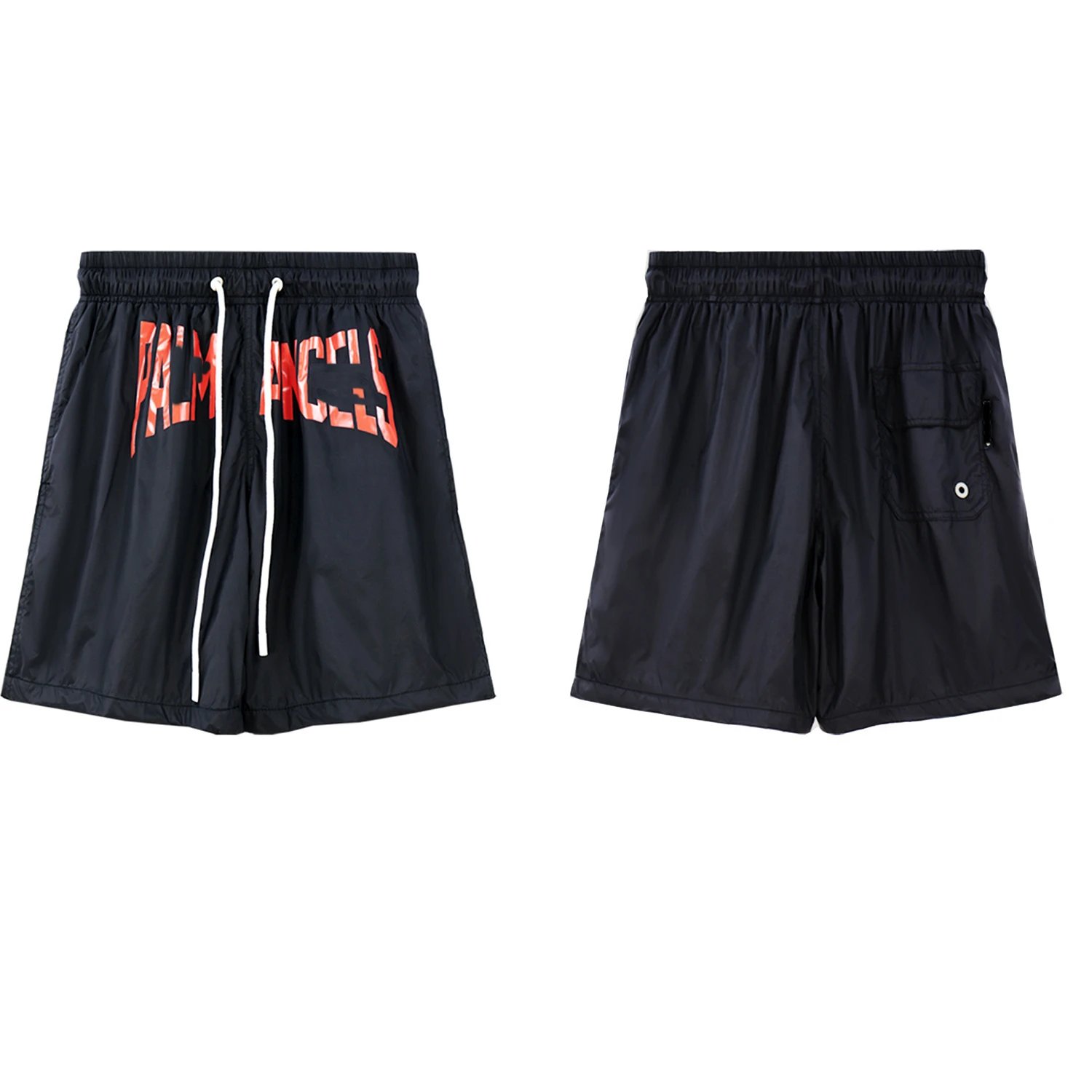 Palm Angels Letter Print Shorts photo 2