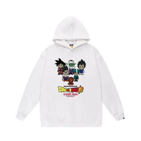 A Bathing Ape Classic Ape Head Graphic Hoodie Black - 21