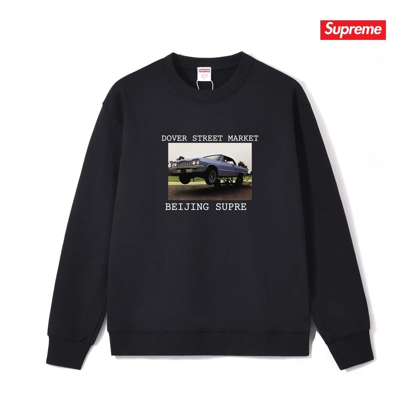 Printed Box Logo Fleece Hoodie photo 5