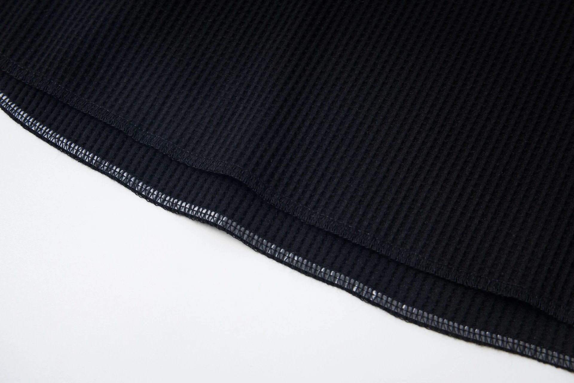 Logo Design Waffle Knit T-Shirt photo 7