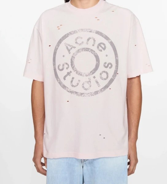 Distressed Logo Print T-Shirt photo 3