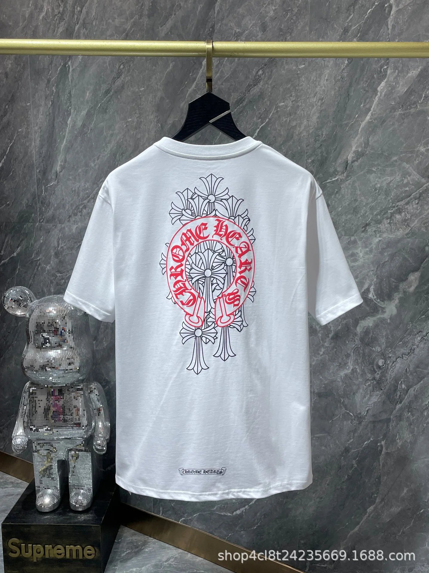 Large Floral Print T-Shirt photo 2