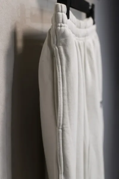 Balenciaga Logo-Embroidered White Sweatpants - 8