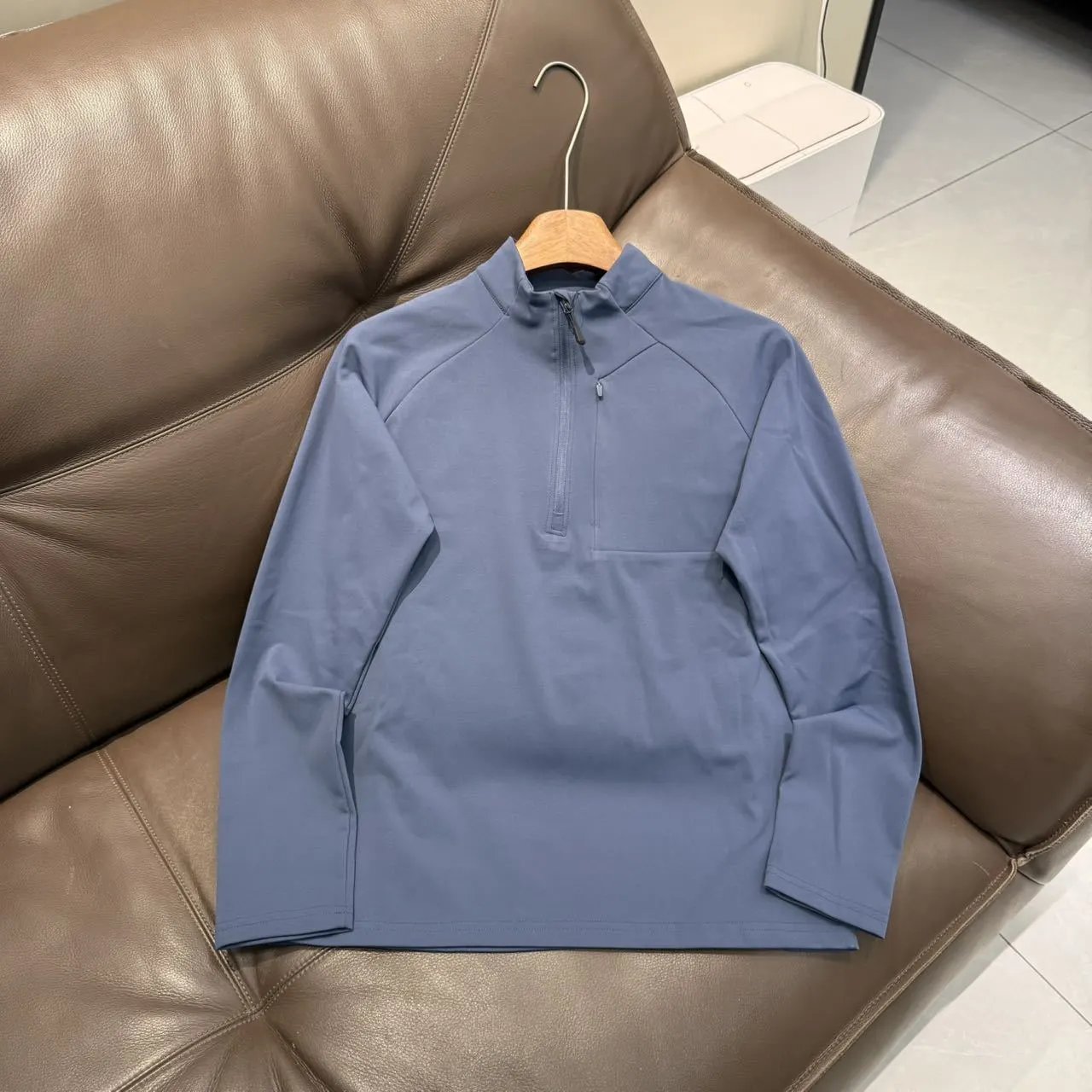Half-Zip Patch Pocket Hoodie photo 5