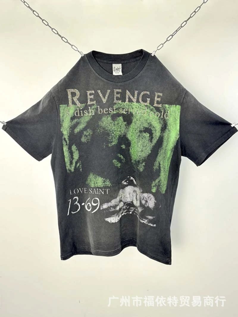 Vintage Washed Oversized T-Shirt photo 4