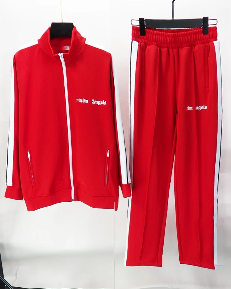 Striped Tape Casual Sports Jacket Set photo 4