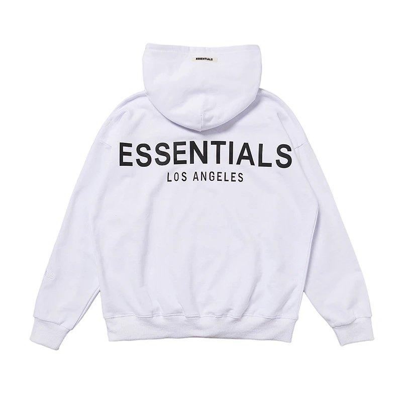 Reflective Letter Hoodie Couple photo 2