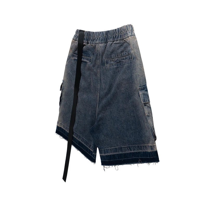 Vintage Washed Denim Shorts photo 7