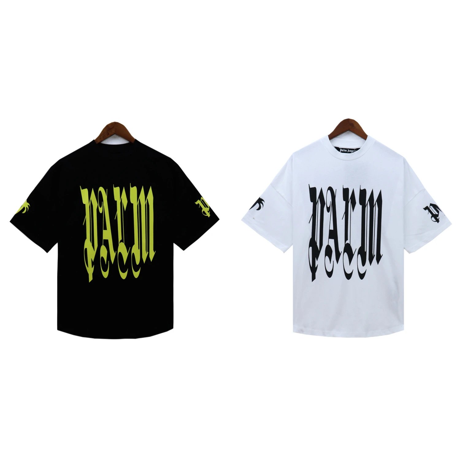 Letter Print Cotton T-Shirt