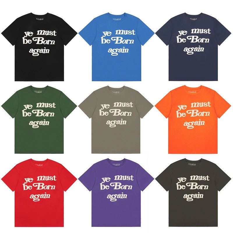 Letter Print Couple T-Shirt