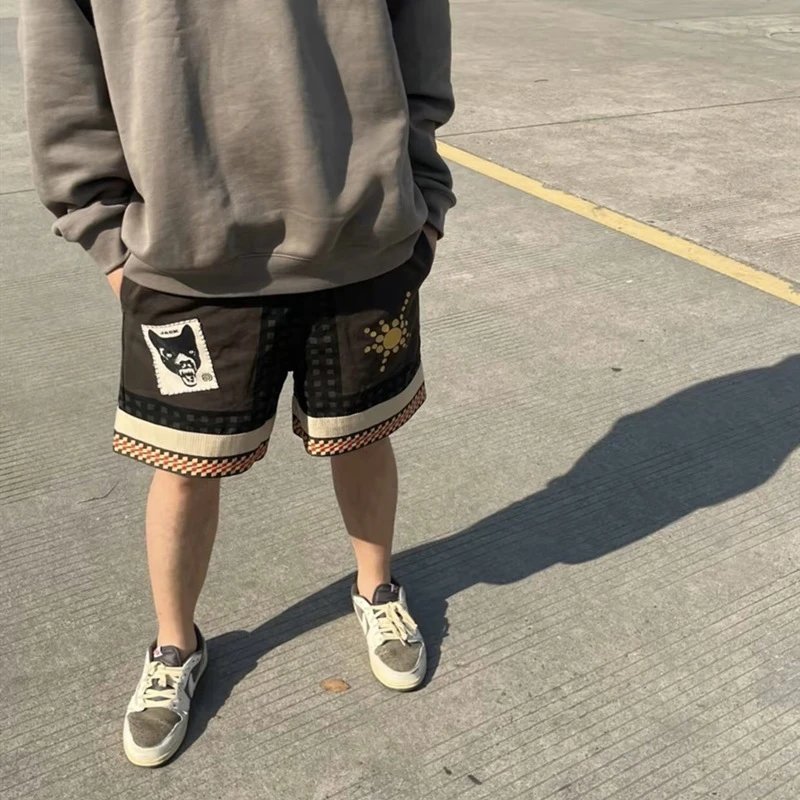 Wolf Patch Ethnic Shorts photo 6