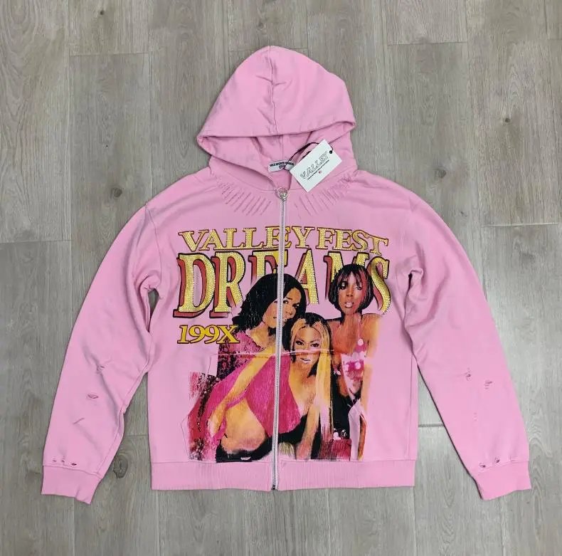 VL Embroidered Hoodie Cardigan photo 4