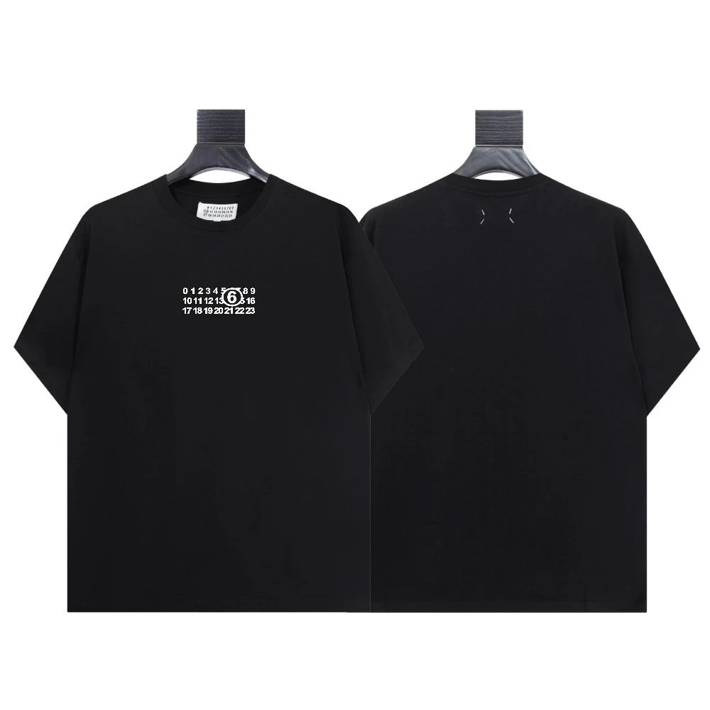 Couples Number Print T-Shirt photo 8