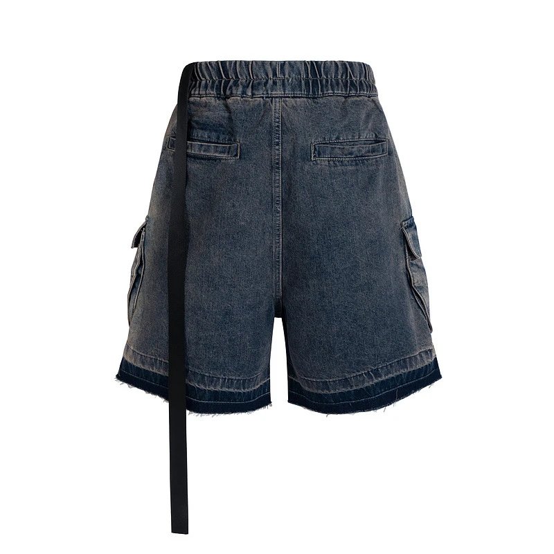 Vintage Washed Denim Shorts photo 5