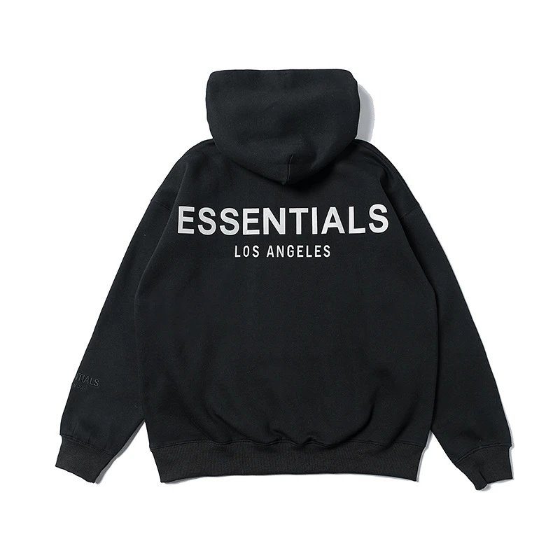 Reflective Letter Hoodie Couple photo 4