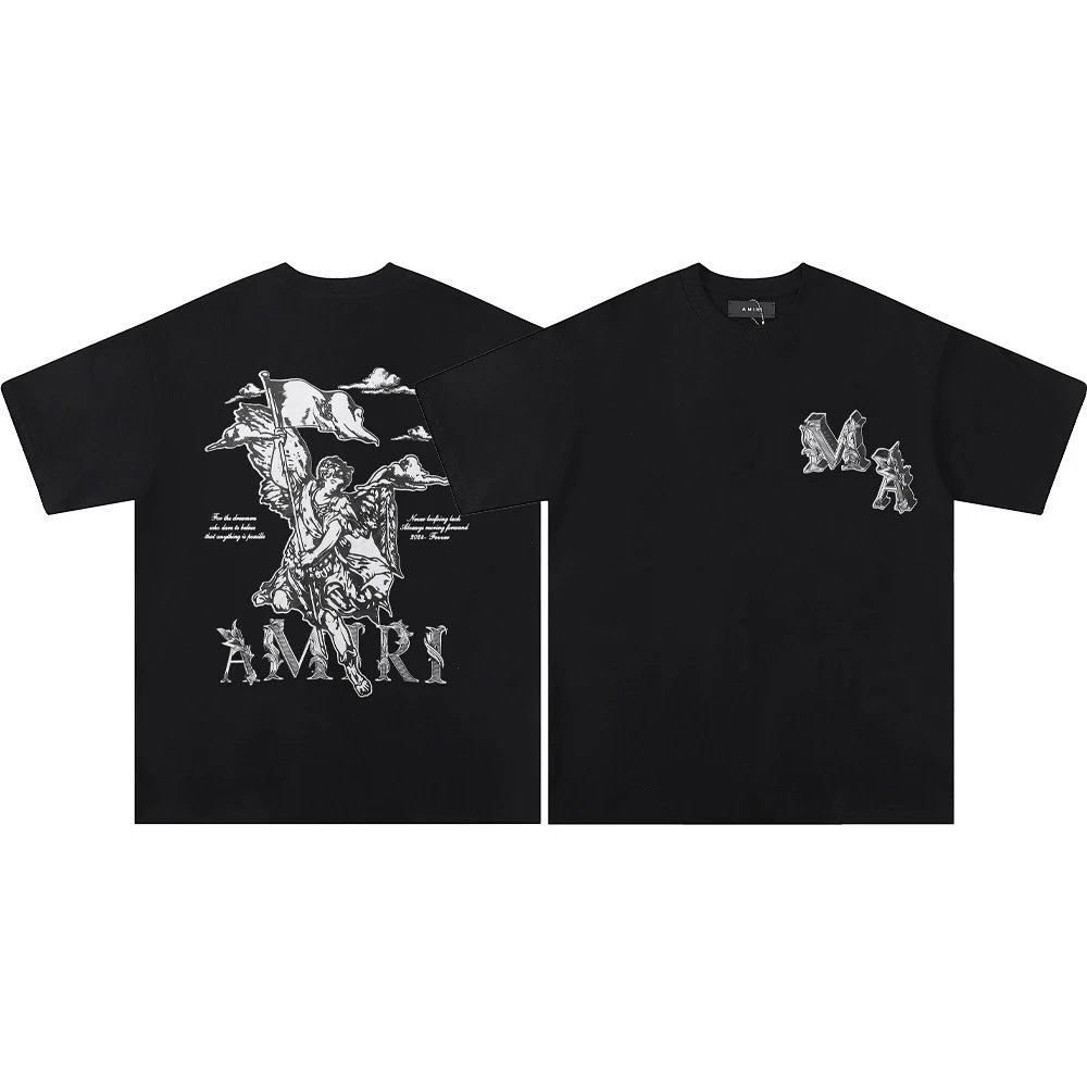 Letter Print Loose Short Sleeve T-Shirt photo 7