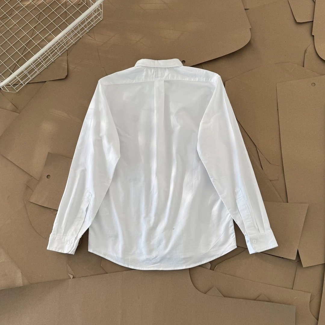 Embroidered Heart Couples Long Sleeve Shirt photo 6