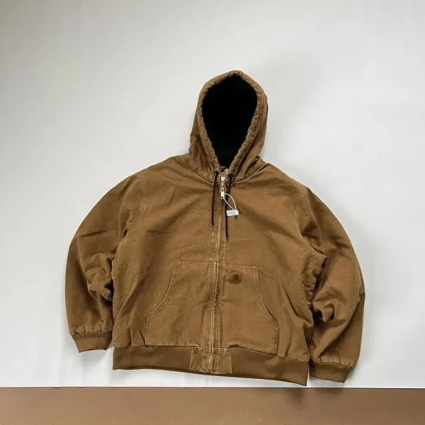 Carhartt WIP Active Jacket Brown Outerwear - 1