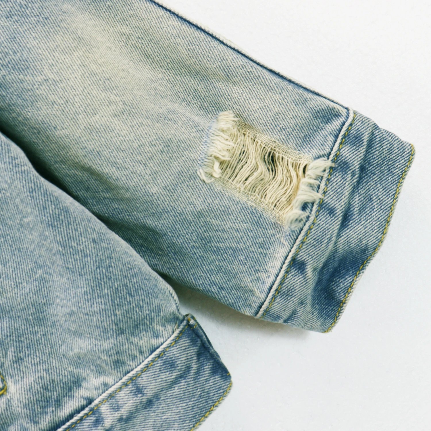 Vintage Wash Denim Jacket photo 6