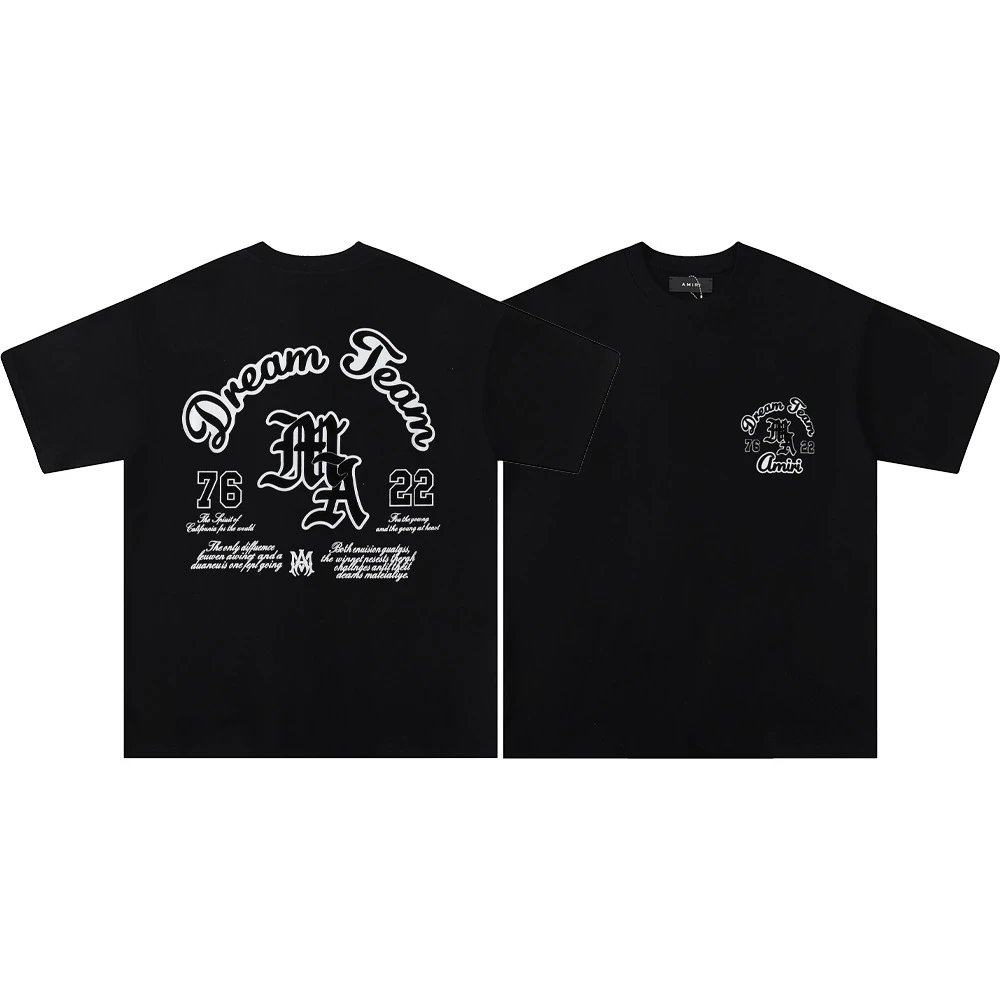 Letter Print Loose Short Sleeve T-Shirt photo 2