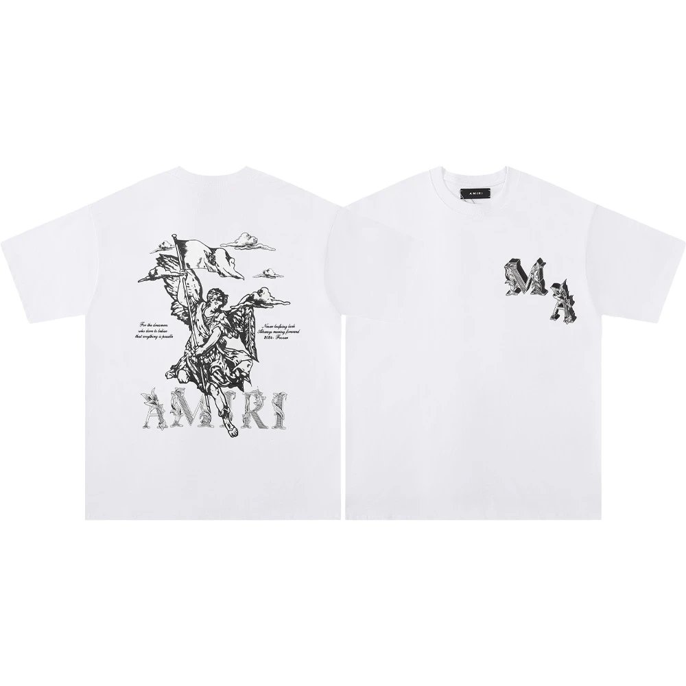 Letter Print Loose Short Sleeve T-Shirt photo 8