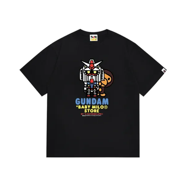 A Bathing Ape Gotham City Ape Head Graphic T-Shirt - 5