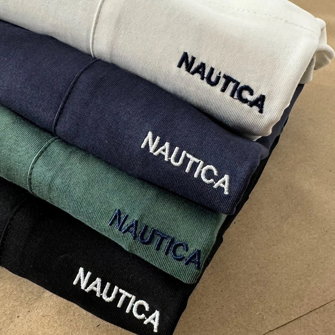 Back Letter Embroidery T-Shirt Couple Matching Oversized photo 8