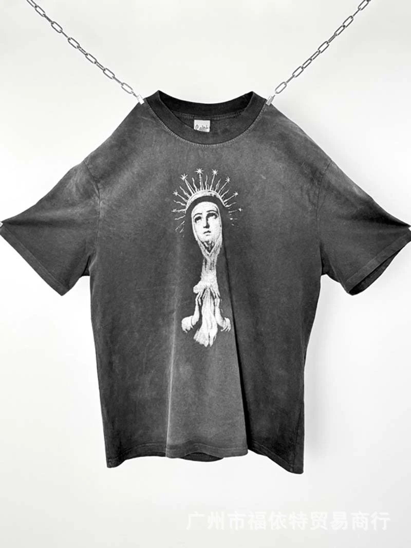 Vintage Washed Oversized T-Shirt photo 3
