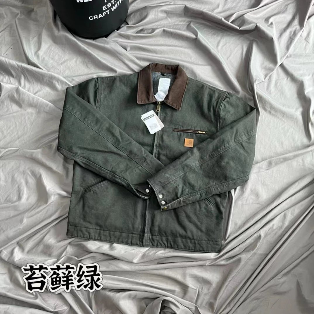 Heavy Cotton Vintage Detroit Canvas Jacket photo 6