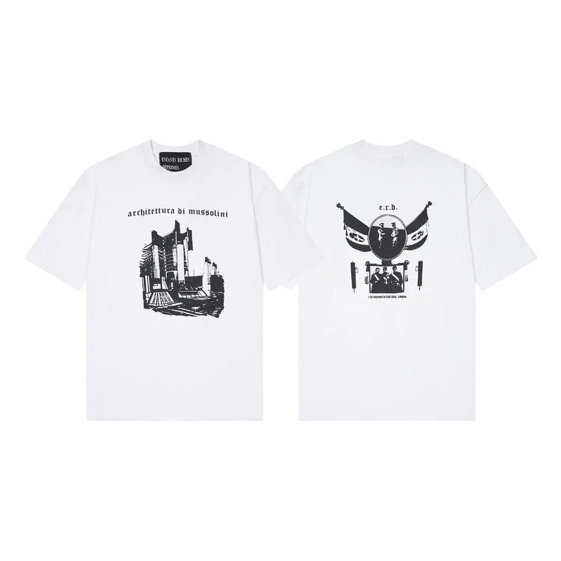 Print Crew Neck Short Sleeve T-Shirt Oversized photo 4