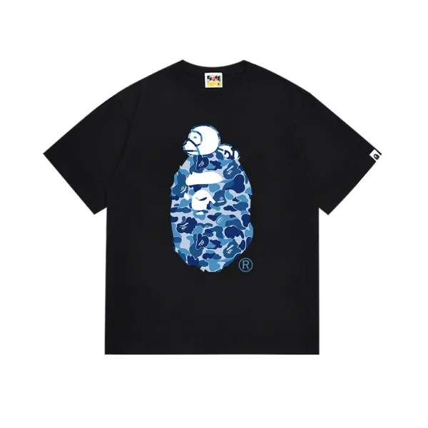 A Bathing Ape Blue Camo Baby Milo T-Shirt - 1