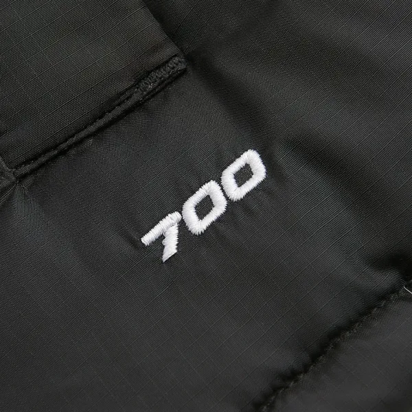 The North Face Nuptse Vest Gray/Black Down Vest - 7