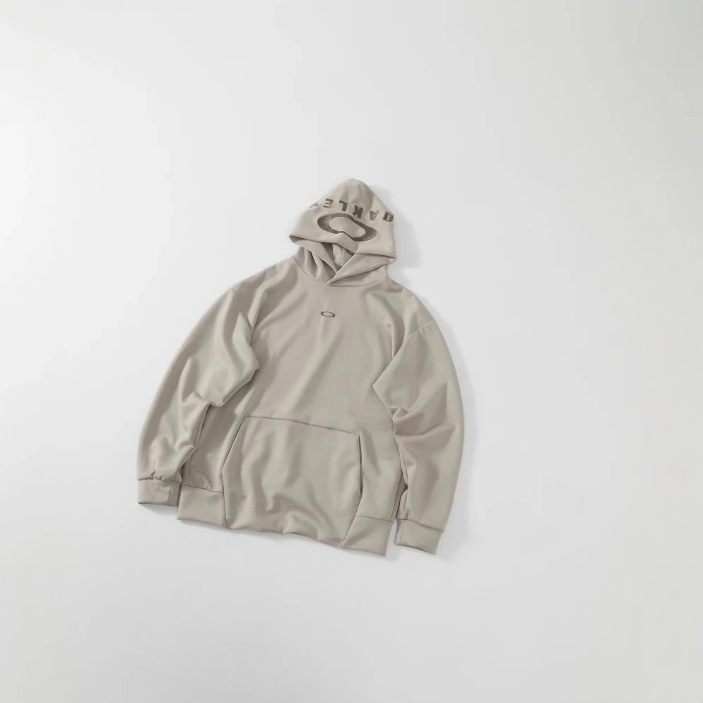 Letter Embroidery Loose Hoodie photo 3