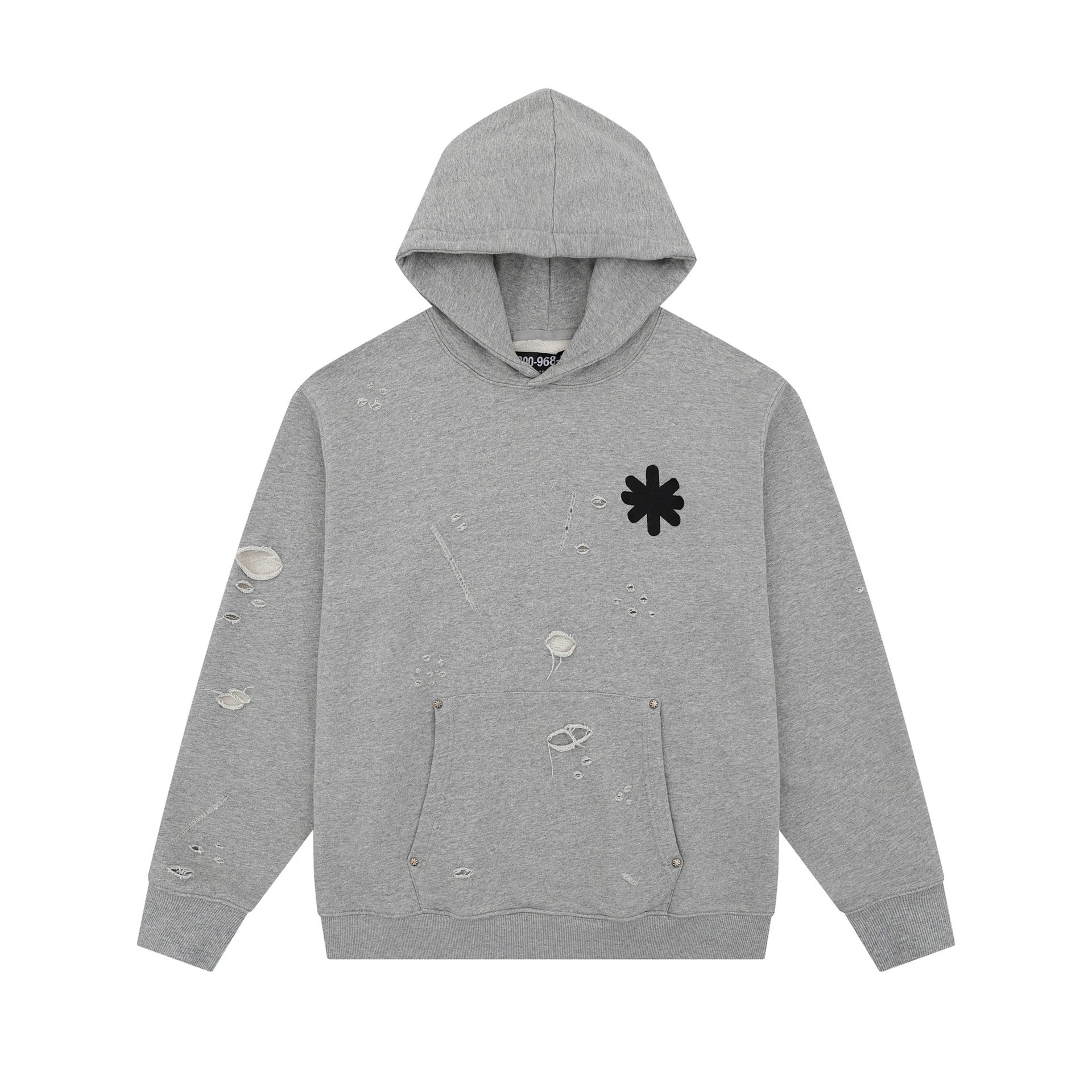 Ripped Zip Hoodie Tracksuit photo 4