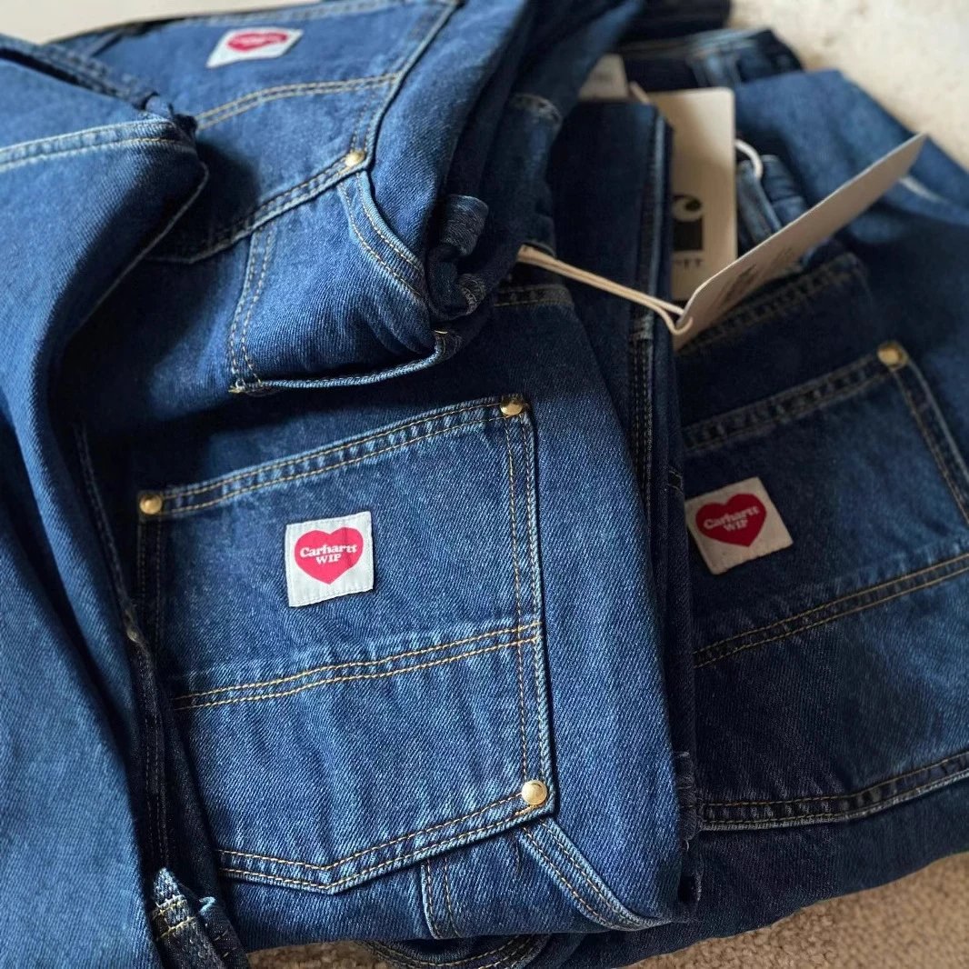 Water Wash Denim Pants