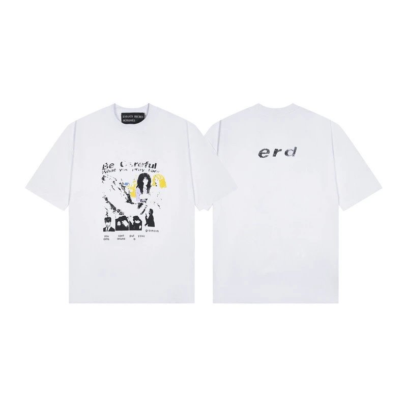 Print Crew Neck Short Sleeve T-Shirt Oversized photo 5