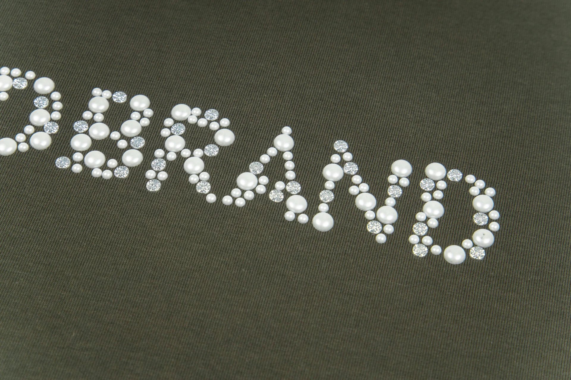 Pearl Embroidery T-Shirt photo 6
