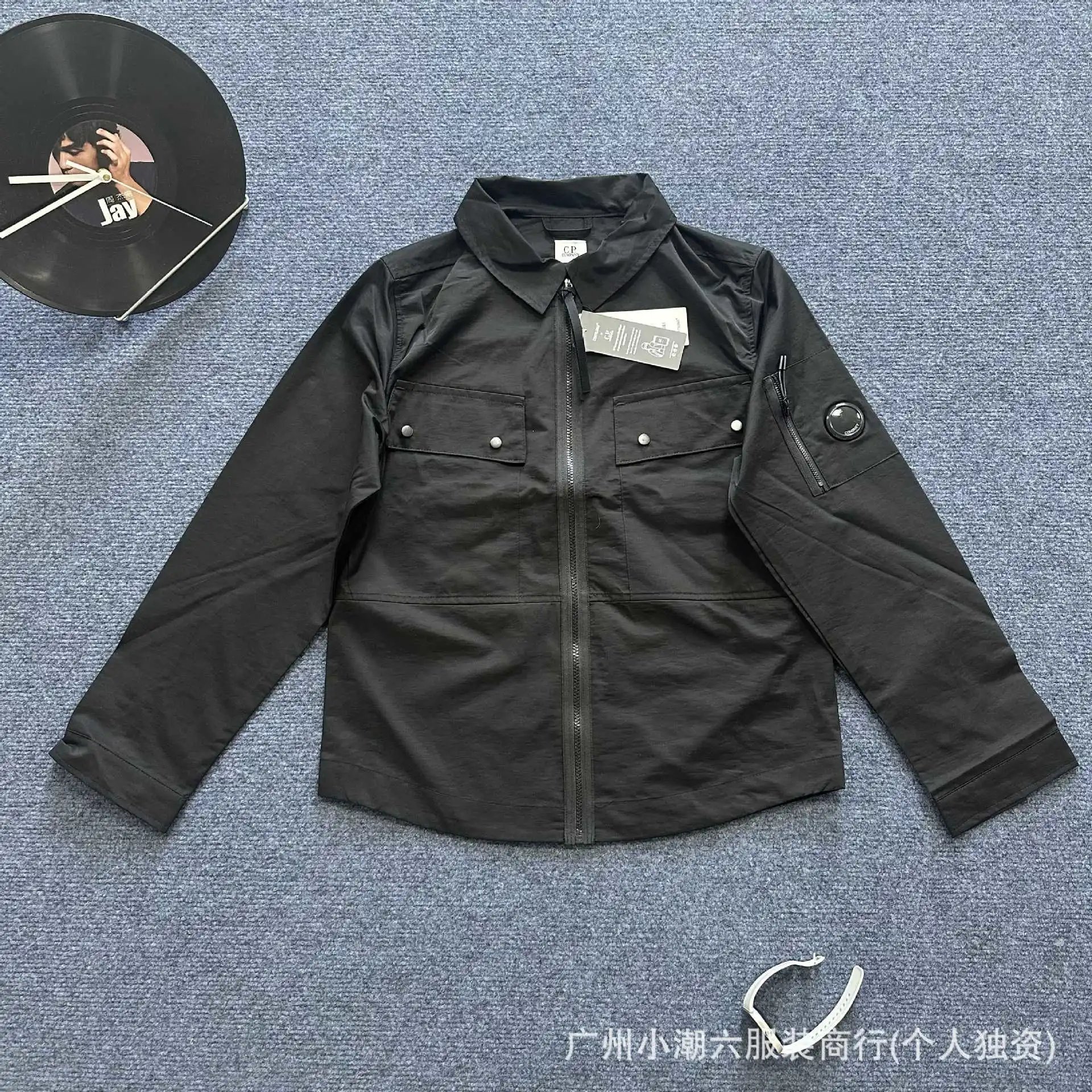 Cargo Pocket Overshirt with Badge