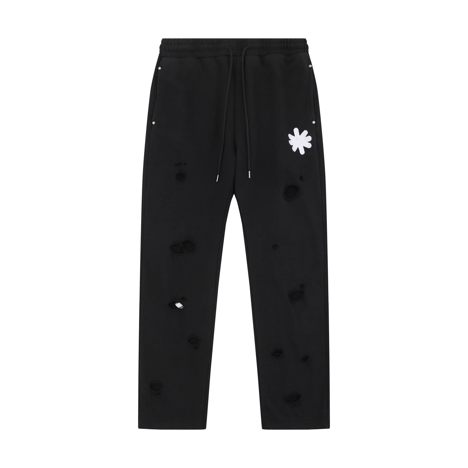 Ripped Zip Hoodie Tracksuit photo 8