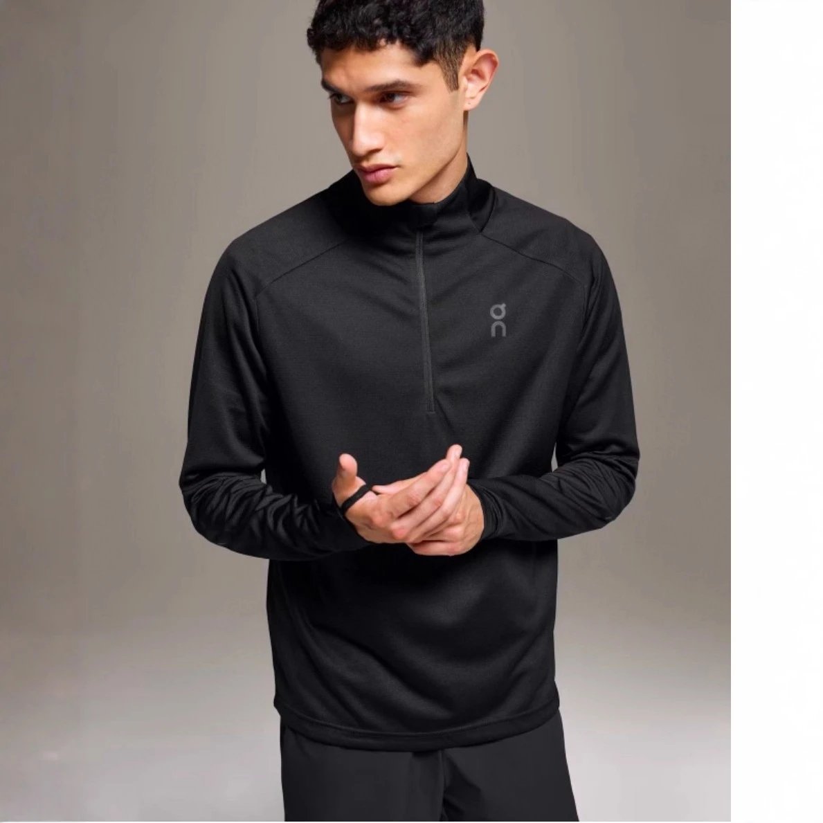 Outdoor Half-Zip Long Sleeve Jacket