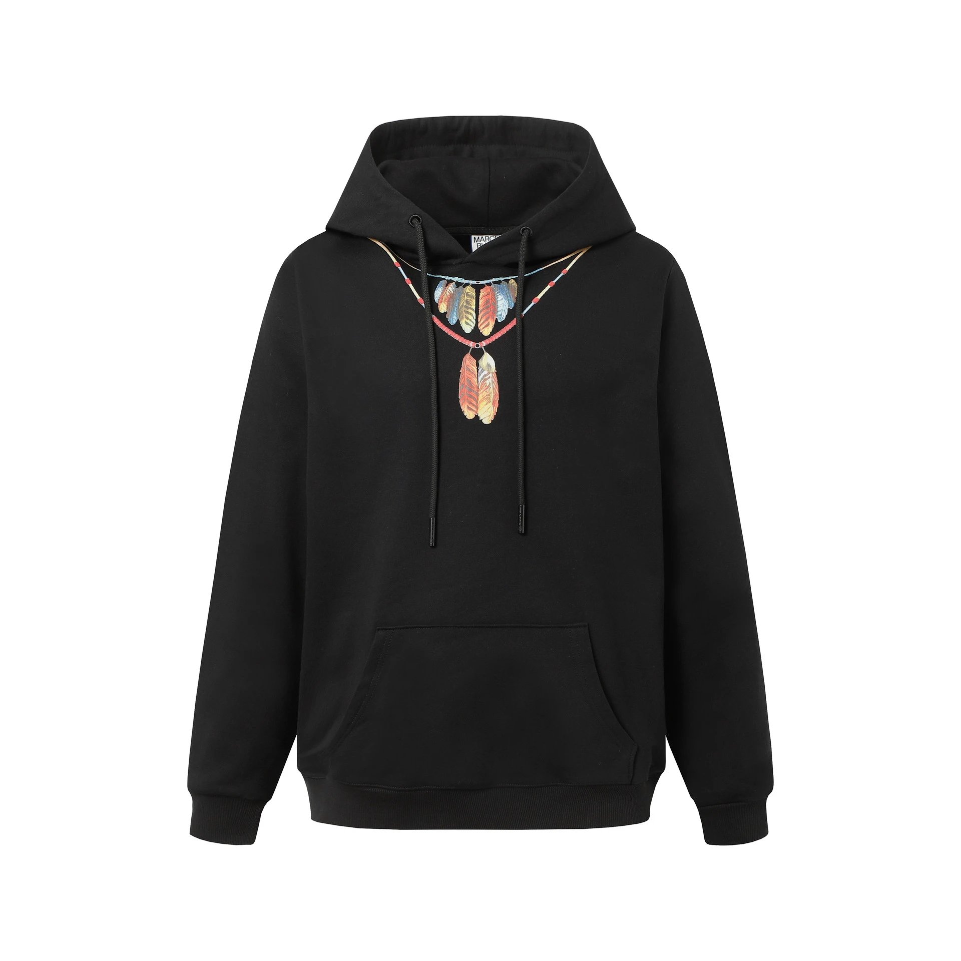 Colorful Feather Wings Hoodie Couple Matching photo 7