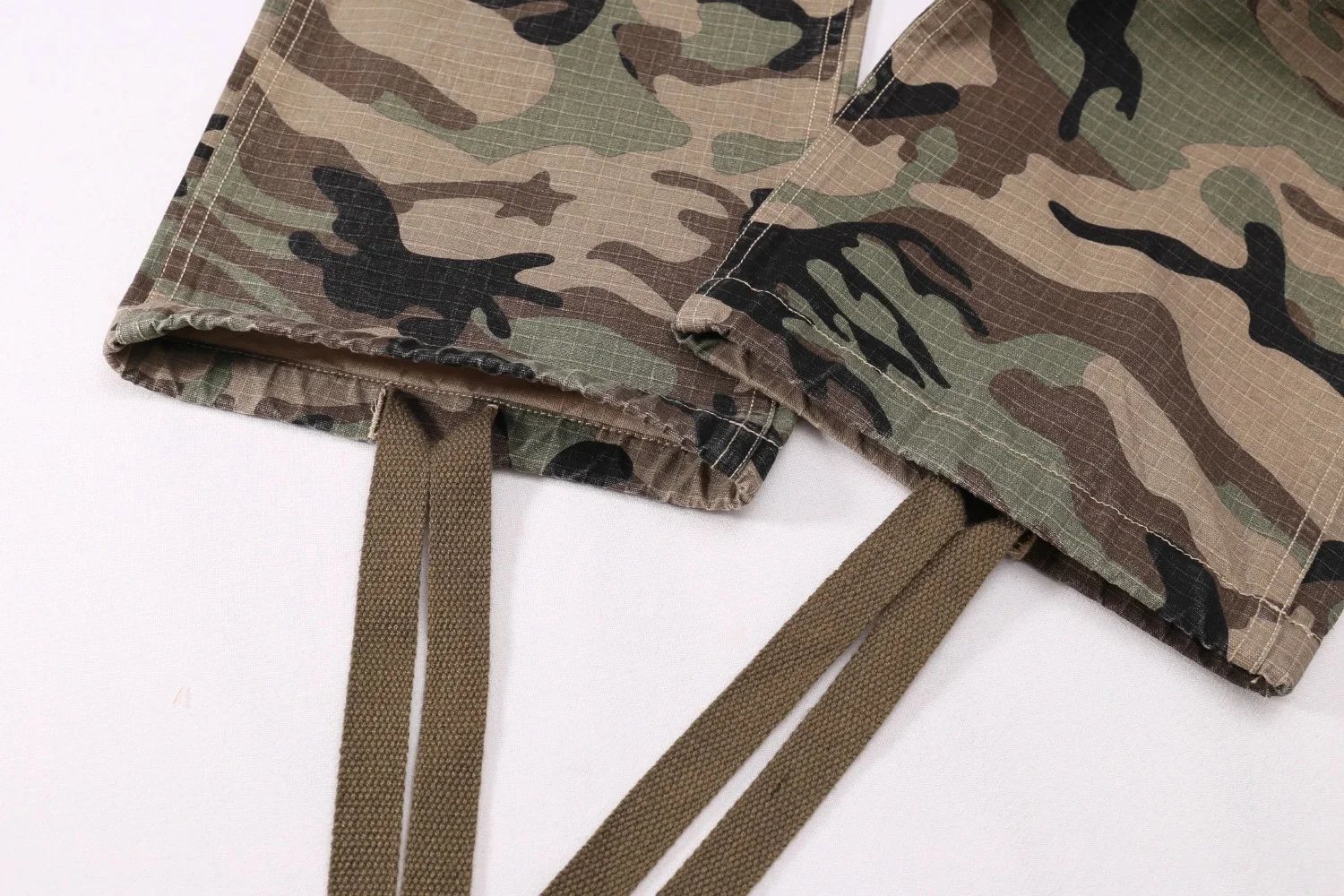 Camouflage Denim Shorts photo 8