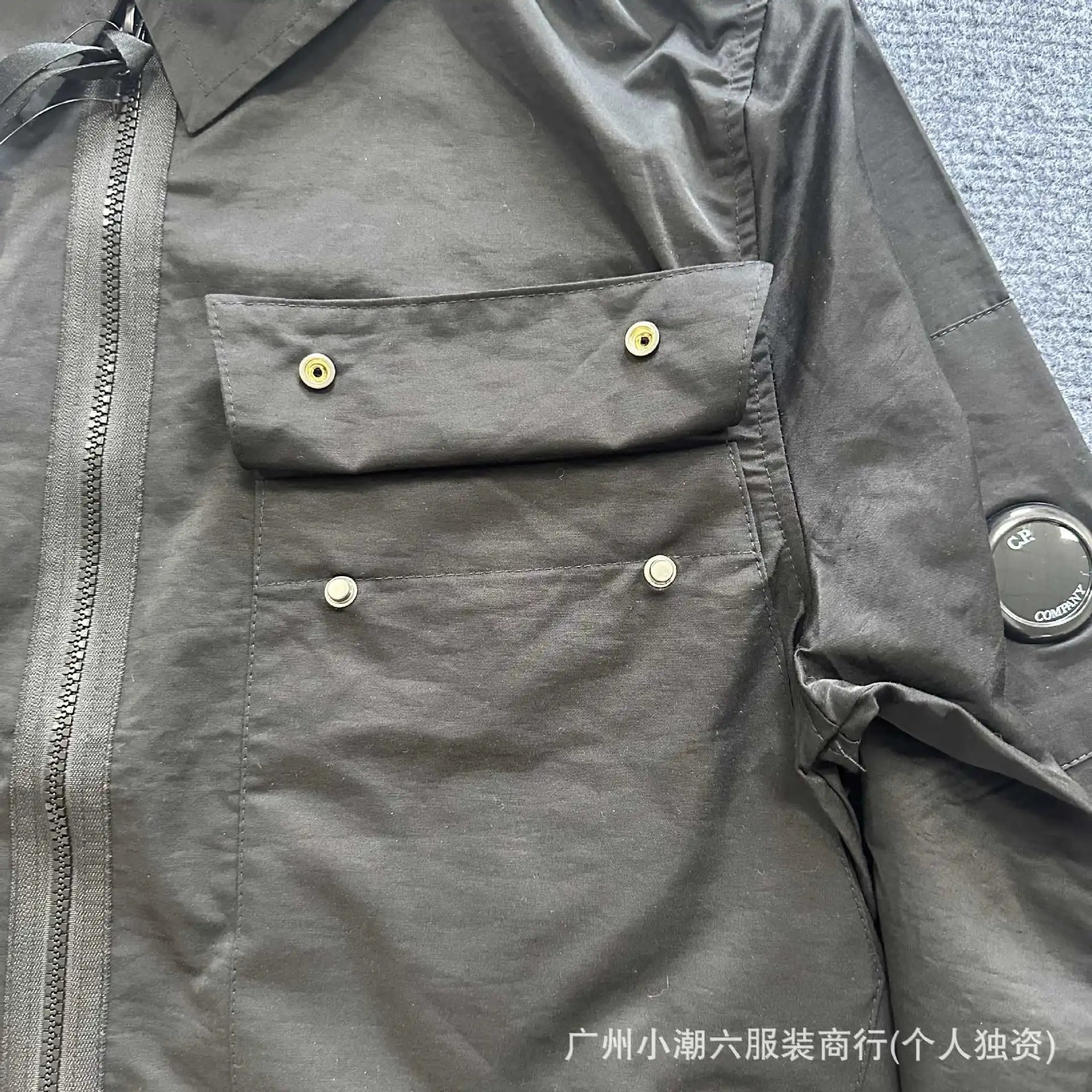 Cargo Pocket Overshirt with Badge photo 6